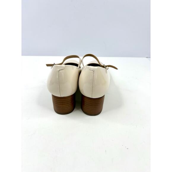 Earth Women's Rumer Mary Jane Block Heel Pumps Size 6.5M Ivory NWT and BOX - Picture 2 of 6
